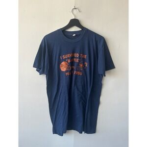Vintage Chicago‎ Bears Buccaneers I Survived The Battle Shirt Football 80s